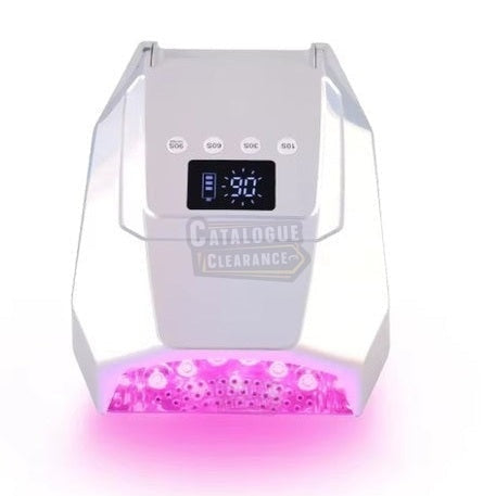 98W Cordless UV LED Nail Lamp with Low Heat & Mirror Finish