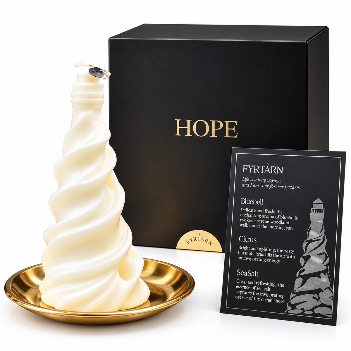 Luxury Sculptural Scented Candles – Gift Boxed Collection | 5 Designs Available