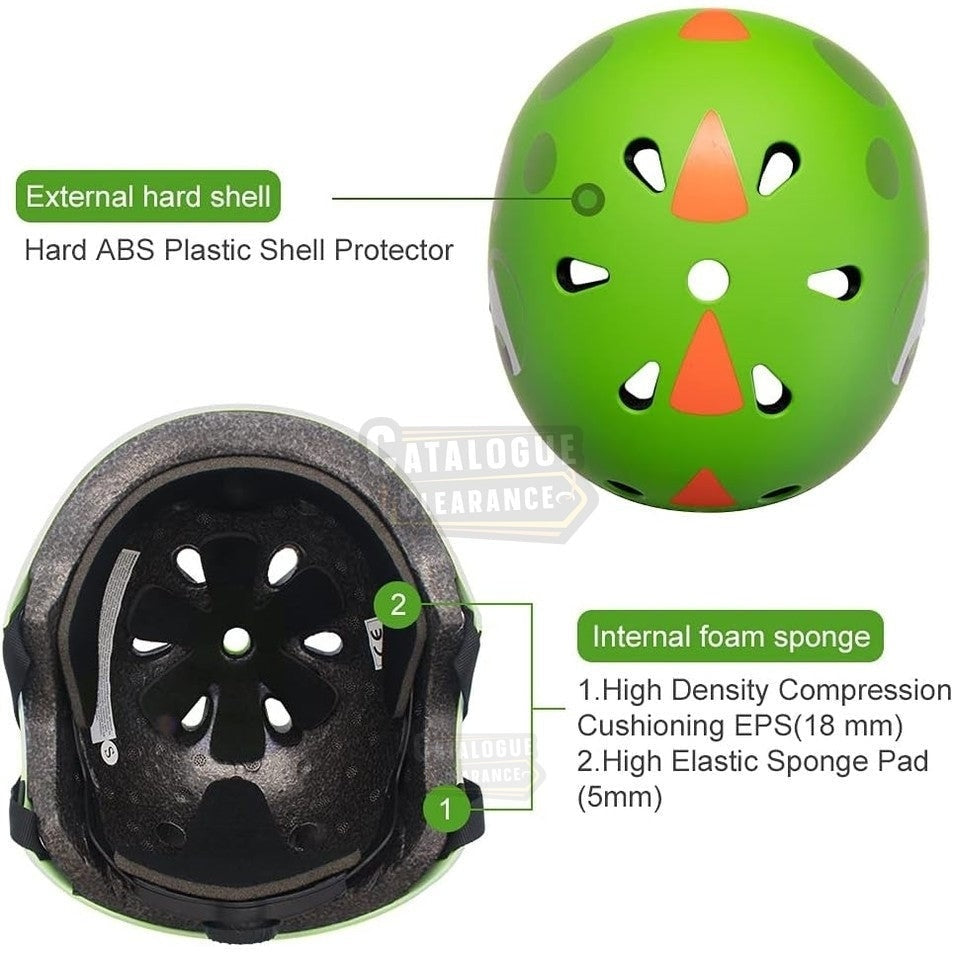 Kids Cartoon Helmet for Bike, Skateboard & Scooter (2-5 Years)