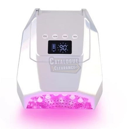 98W Cordless UV LED Nail Lamp with Low Heat & Mirror Finish
