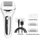 Electric Callus Remover – Rechargeable Foot Scrubber, 3 Rollers for Hard, Dry Skin