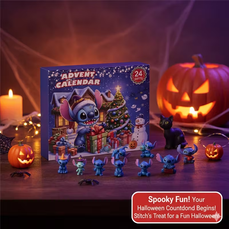 Stitch Advent Calendar – 24 Surprise Gifts Christmas Countdown