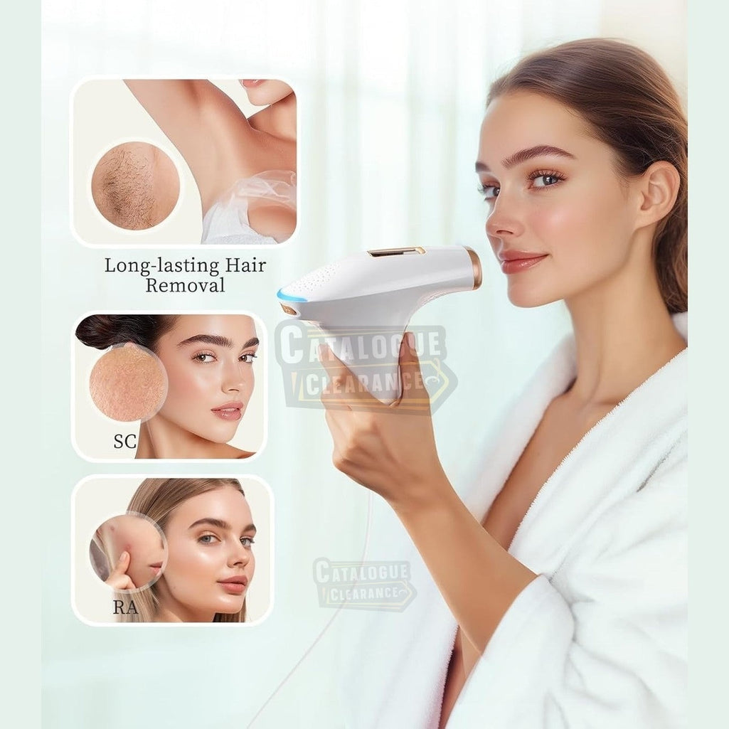 3-in-1 IPL Laser Hair Removal Device – Fast & Painless