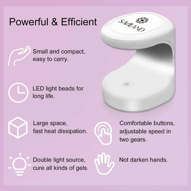 Saviland Nail Mini LED Lamp