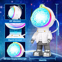Astronaut Galaxy Projector LED Starry Night Lamp