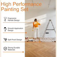 All-in-One Paint Roller Set for Walls and Ceilings - Hynec Technologies