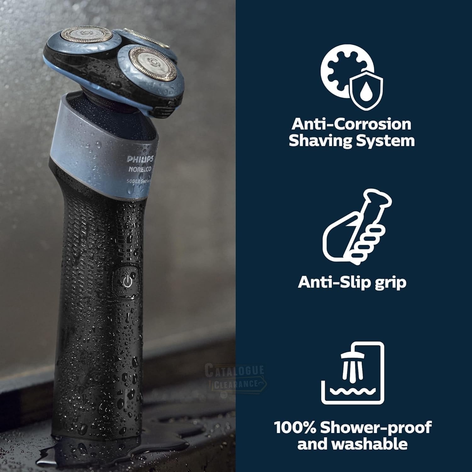 Philips Shaver 5000X series | Wet and dry electric shaver