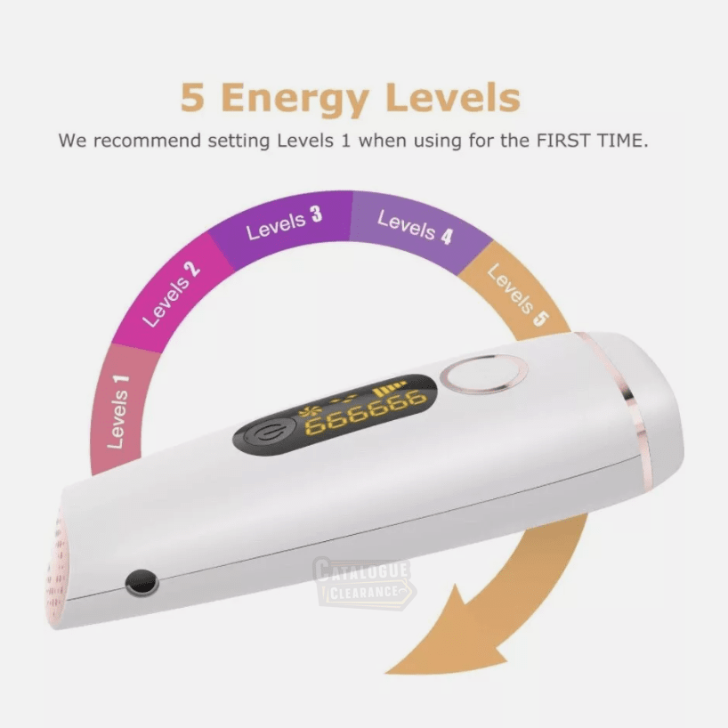 Fezax IPL Hair Removal Device – Painless, Permanent Hair Reduction System with Flash Technology
