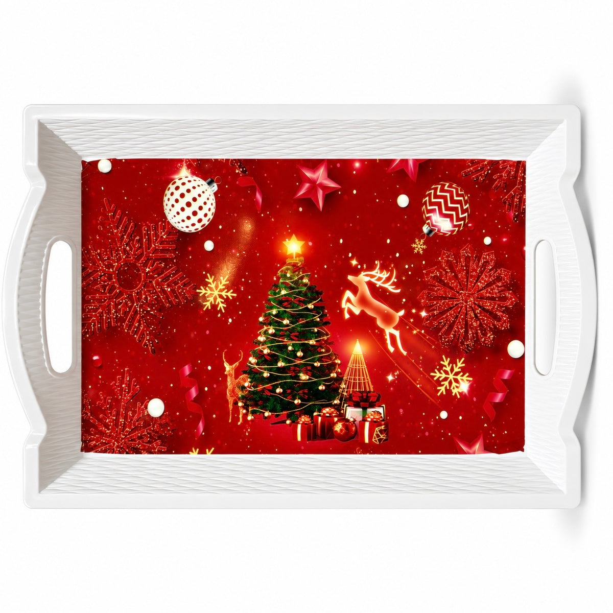 Christmas Serving Tray – Festive Designs | 4 Styles Available