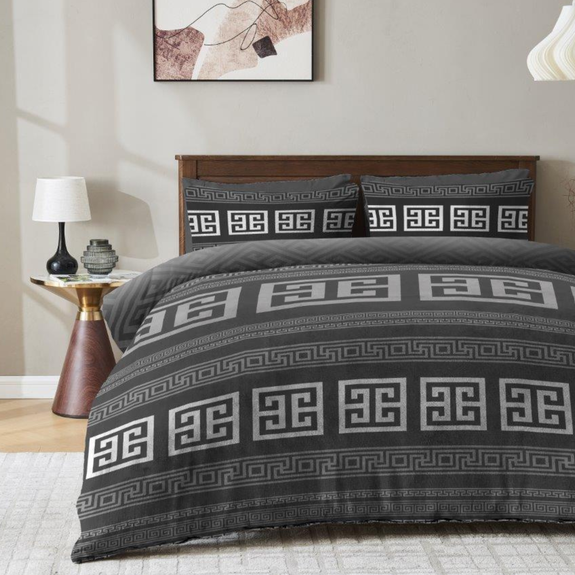 Gaveno Cavailia Printed Flannel Duvet Set