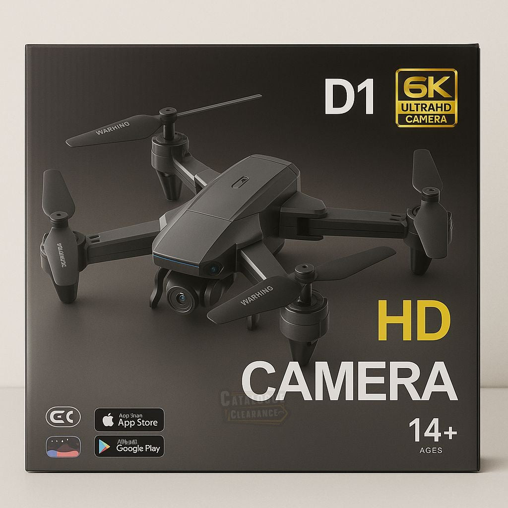 1080P HD Wi-Fi Drone – Foldable Dual Camera Quadcopter with App Control