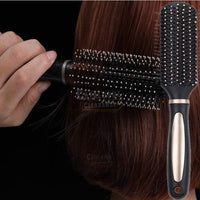 4-Piece Hair Brush Set – Anti-Static Oval, Round, Vent, & Paddle Brushes for Detangling, Shine & Scalp Massage