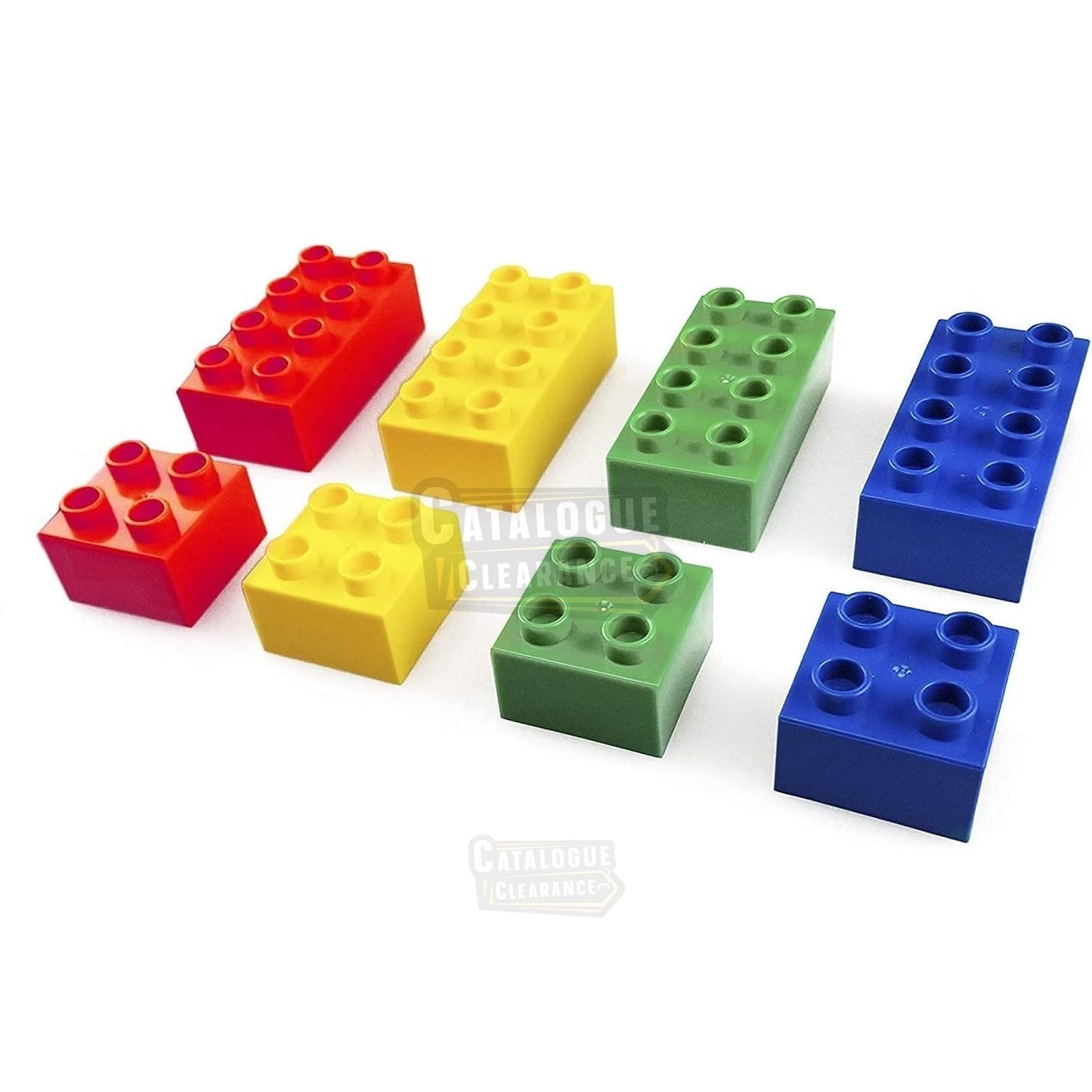 Large Building Block Set, 108 Pieces, Compatible with Major Brands, for Ages 3+
