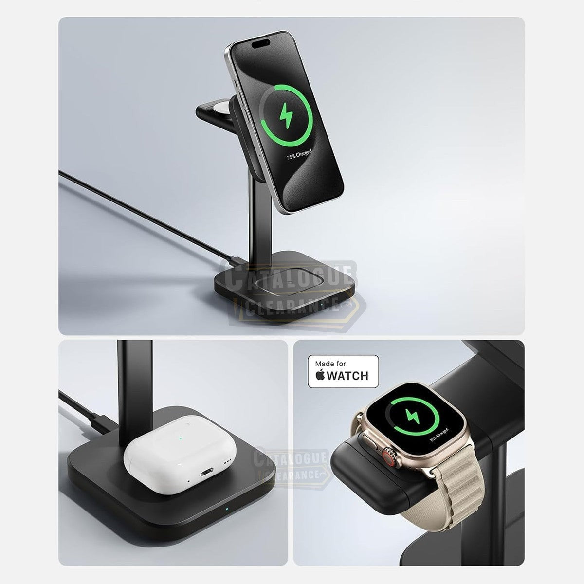 ESR 3-in-1 Wireless Charger – 7.5W MagSafe Charging