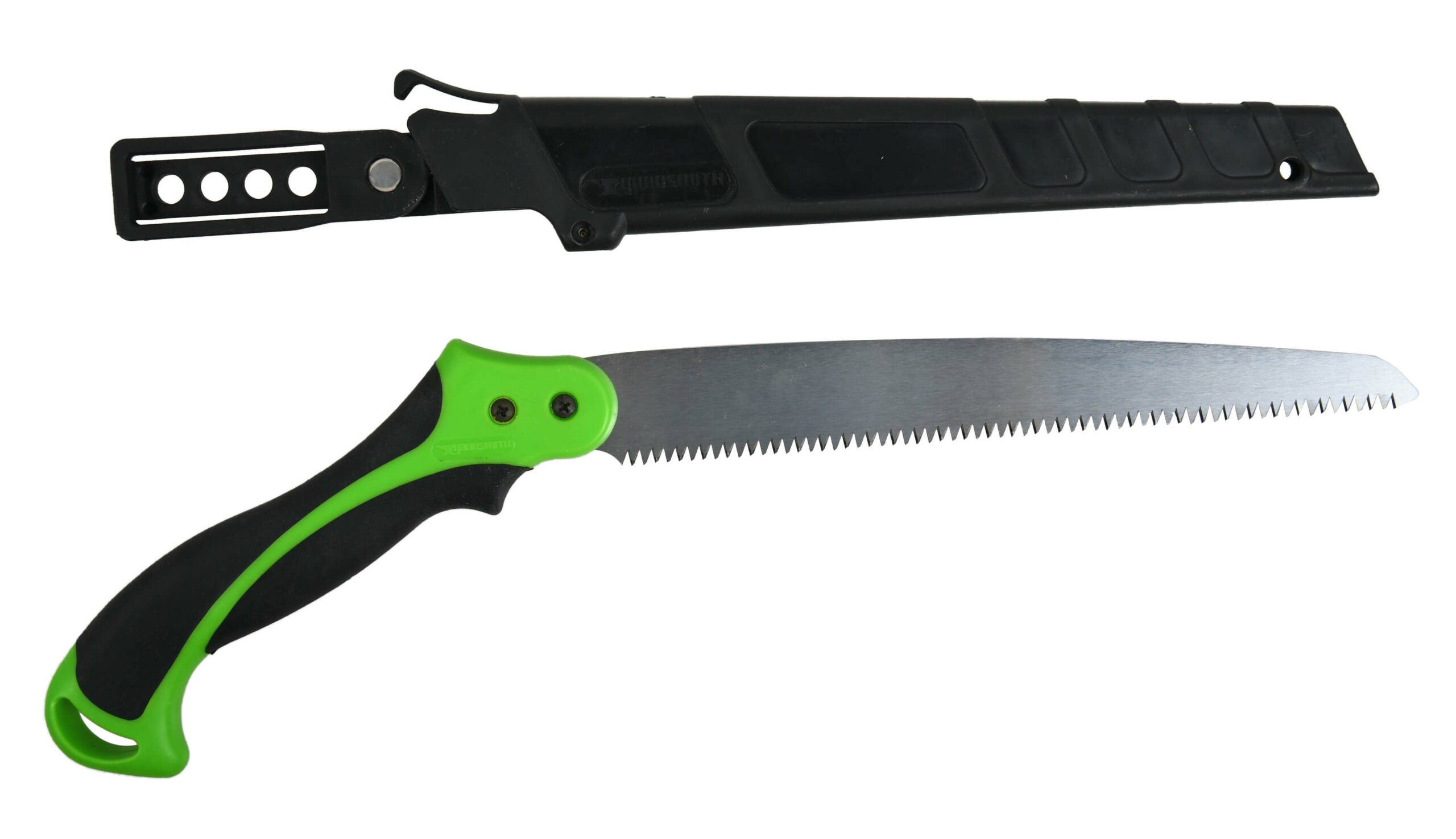 Steel Pruning Saw with Holster – SK5 Blade Garden Hand Saw with Ergonomic Handle