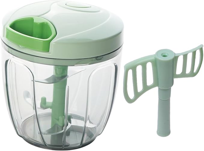 900ML Manual Garlic Grinder Onion Chopper Food Processor Veggie Cutter Bonaappetit