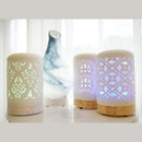 RiteSune Essential Oil Diffuser – White Ceramic Aroma Diffuser