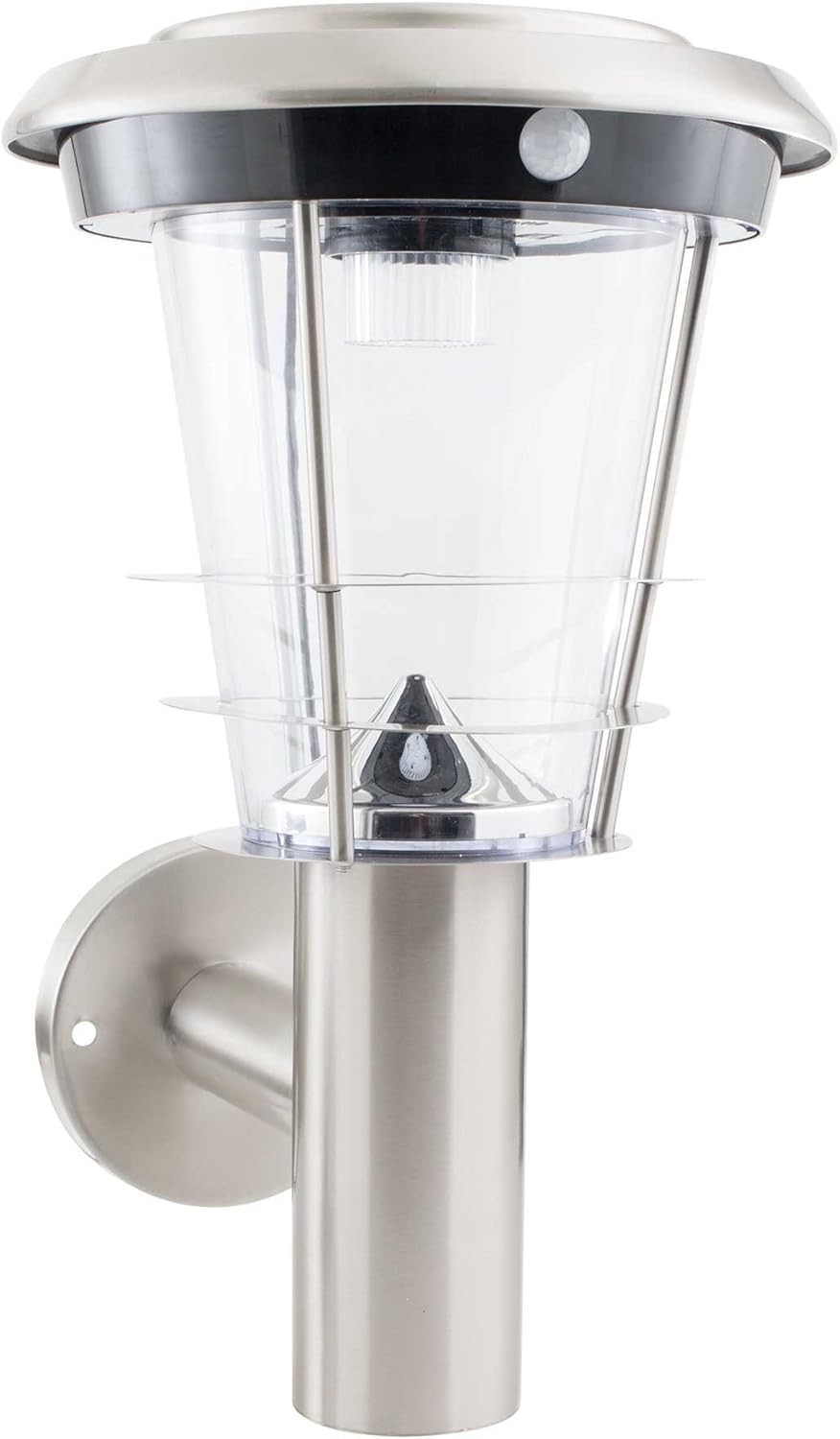 Vsolar Solar Wall Light with Motion Sensor – 110 Lumens LED Outdoor Security Light (IP44)