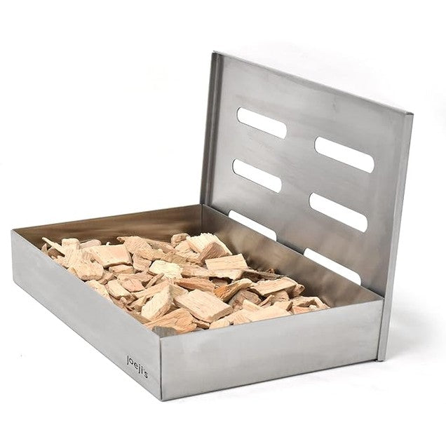 ﻿﻿Joejis Stainless Steel BBQ Smoker Box Portable