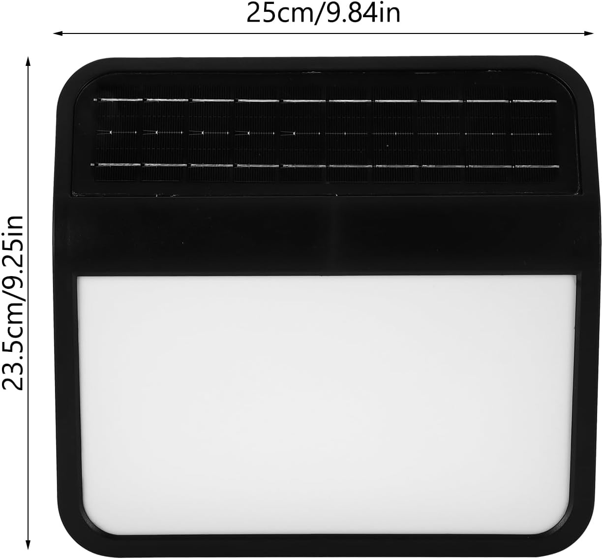 Solar LED House Number Sign – Waterproof Illuminated Doorplate with 61 LEDs