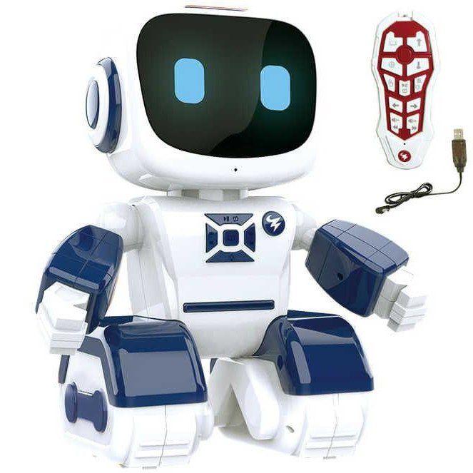Smart Dancing Robot Toy – Interactive RC Robot with Lights, Music & Voice Control