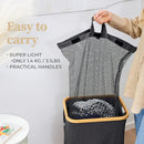 Adrian 100L Bamboo Laundry Hamper with Lid & Removable Bag
