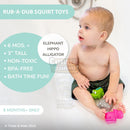 Tickle & Main Rub-a-Dub 5-Piece Bath Set with Elephant Towel & Safari Toys