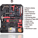 Premium 599 Piece Professional Aluminium Tool Box Set - With Wheels, Telescopic Handle, 4 Levels, Ring Ratchets, Socket Wrenches, Ratchets and Open-End Spanner