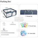 Breathable Anti-Collision Baby Playpen