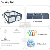 Breathable Anti-Collision Baby Playpen