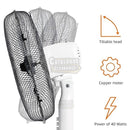Amazon Basics 3-Speed Oscillating Pedestal Floor Fan with Tiltable Head