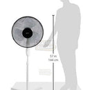Amazon Basics 3-Speed Oscillating Pedestal Floor Fan with Tiltable Head