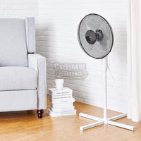 Amazon Basics 3-Speed Oscillating Pedestal Floor Fan with Tiltable Head