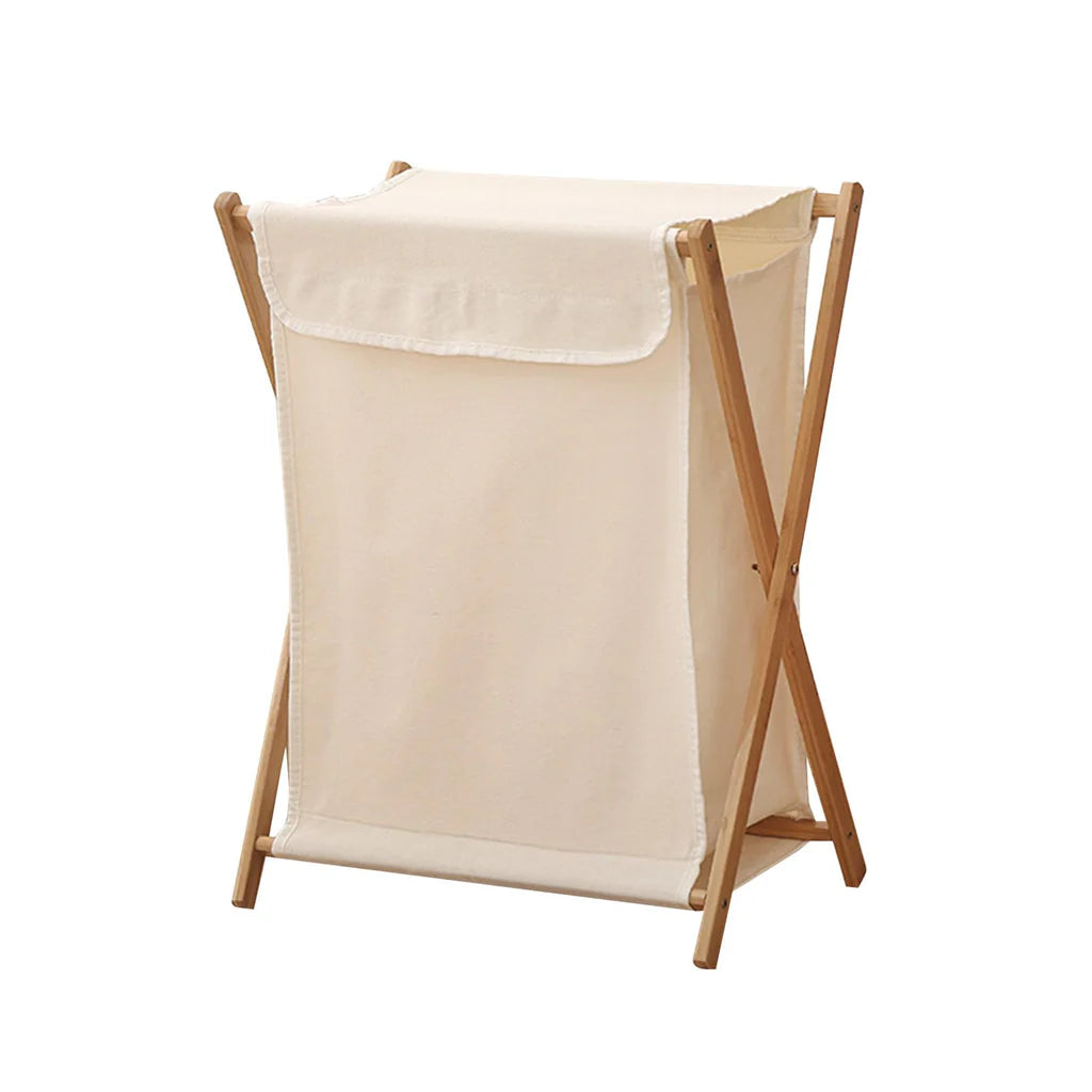 Tesco Home Bamboo Double Laundry Hamper