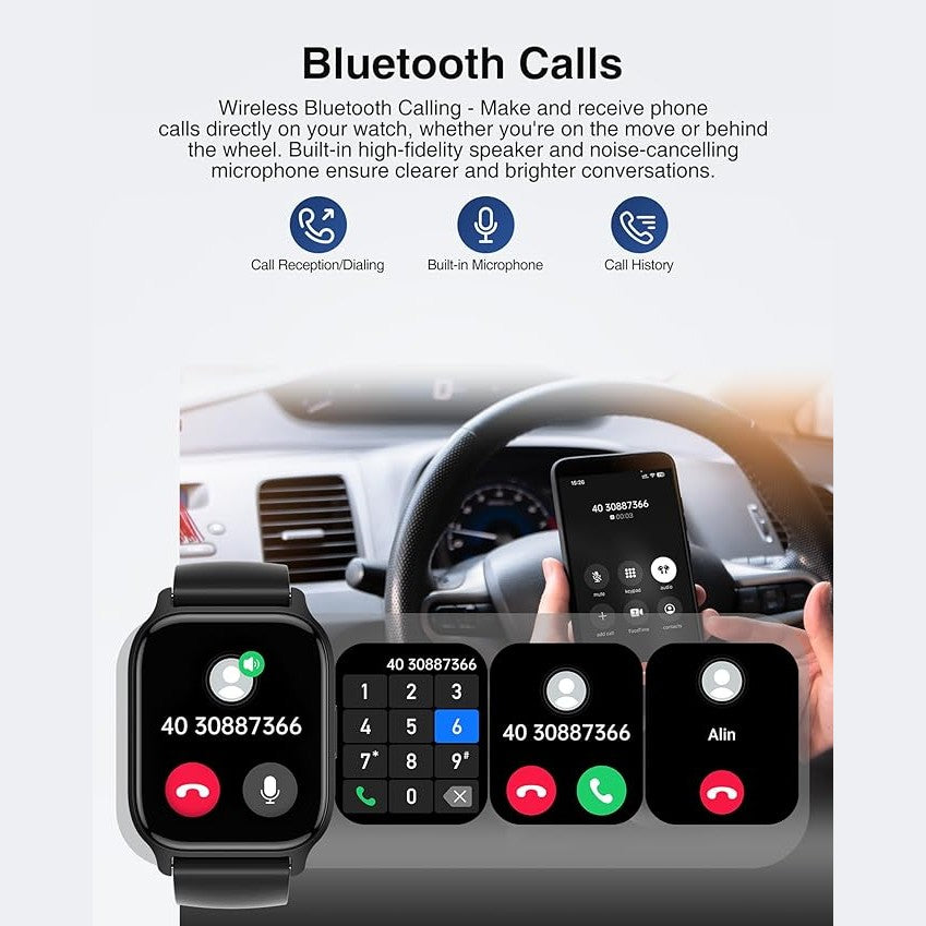 LLKBOHA Smart-Watch-for-Men-Women-with-Bluetooth-Call