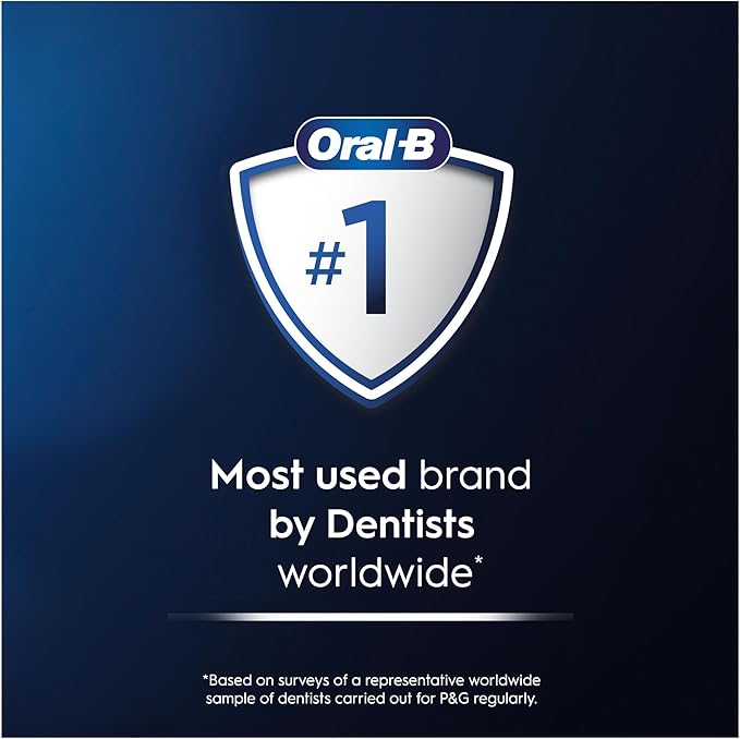 Oral-B iO Series 2 Electric Toothbrush, Duo Pack, Night Black/Calm Pink Extra Handle