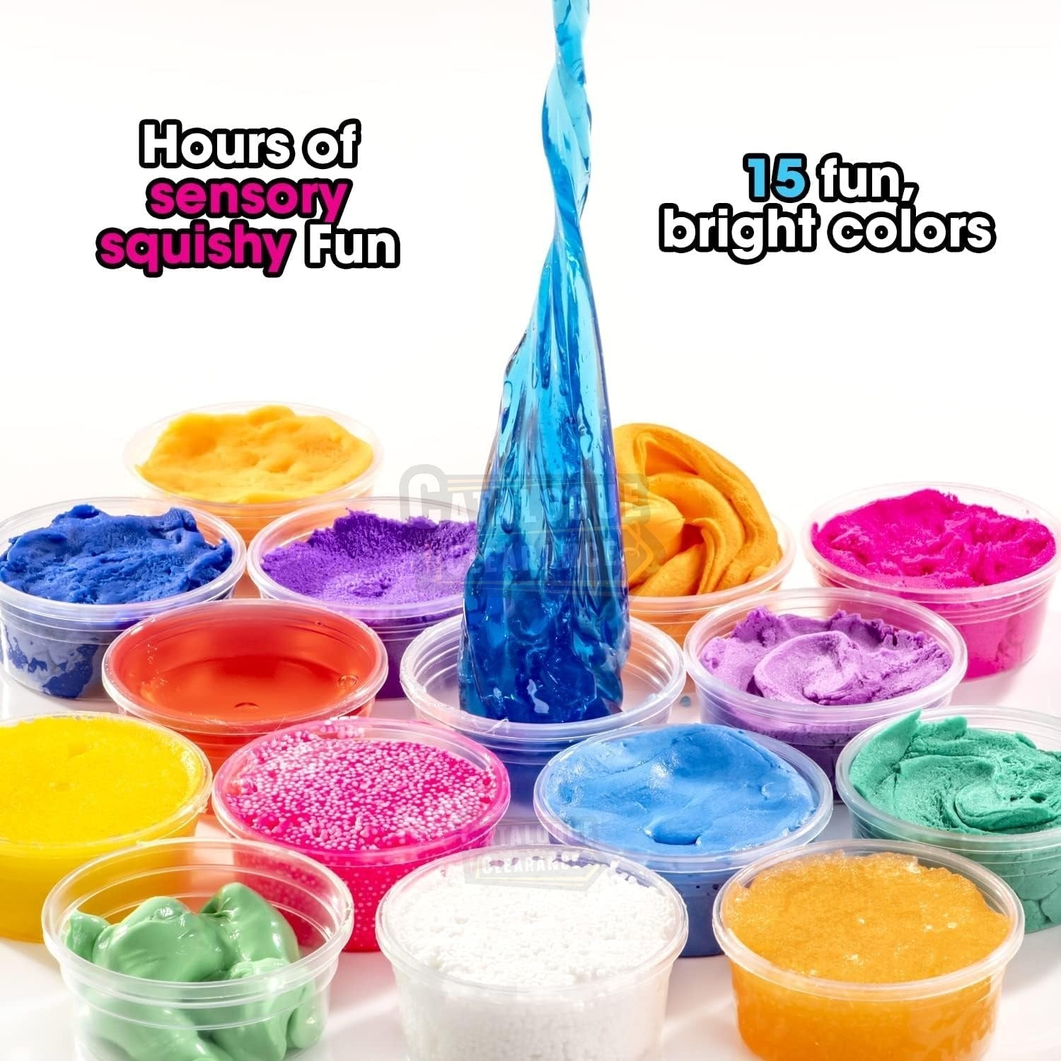 Creative Putty Variety Tub – Premade Slime Set with Crunchy, Butter & Putty Textures for Kids
