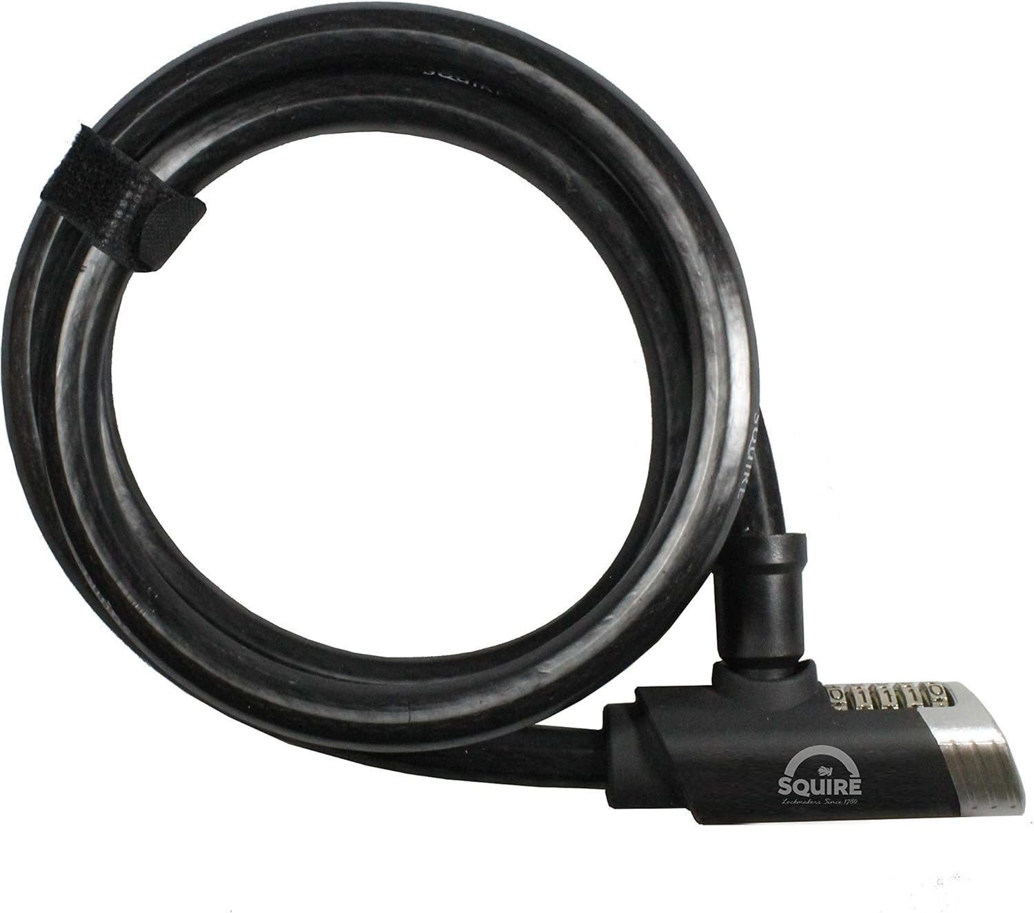 MAKO 18mm Combination Cable Lock with Bracket – 1800mm Heavy Duty Security Lock – 5-Digit Code