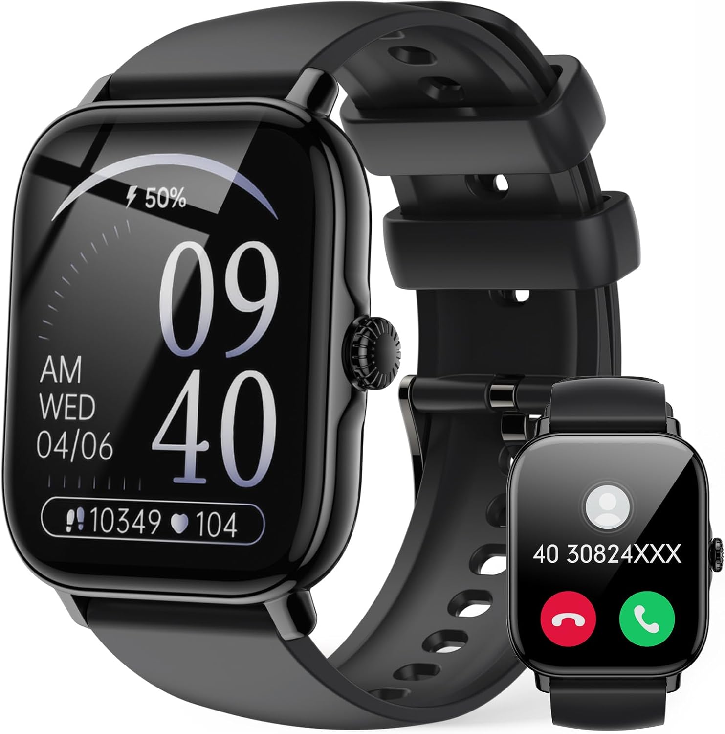 Smart Watch IFMDA – 1.85" Fitness Smartwatch with Calling & Health Tracking