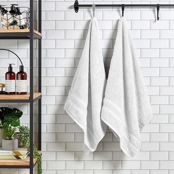 Luxury Egyptian Cotton Bath Sheets – Ultra-Soft, Highly Absorbent & Durable(White,Black,Charcol grey, Light white) Super Size Bath Sheet