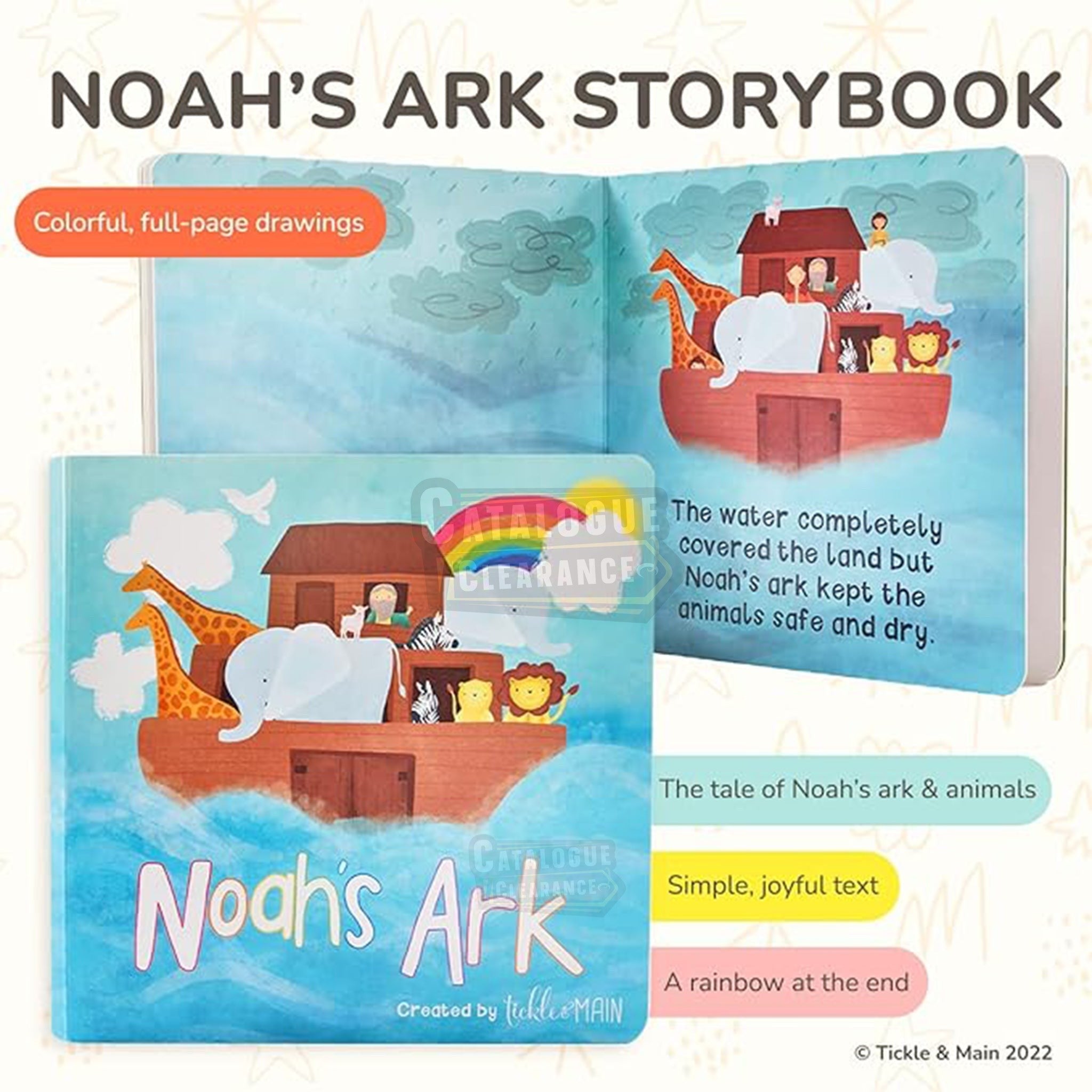 Noah's Ark 9-Piece Gift Set Bundle for Infants