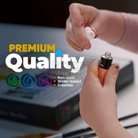 AEM Watercolor Paint Set - 24 Tubes, Brushes, Paper & Palette