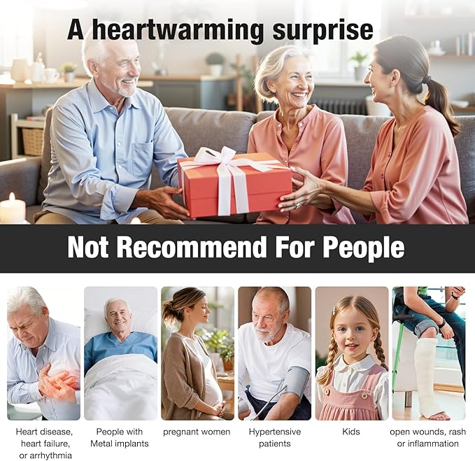 Circulation Machine Blood Booster for Feet and Legs – TENS & EMS Foot Massager for Pain Relief and Improved Circulation