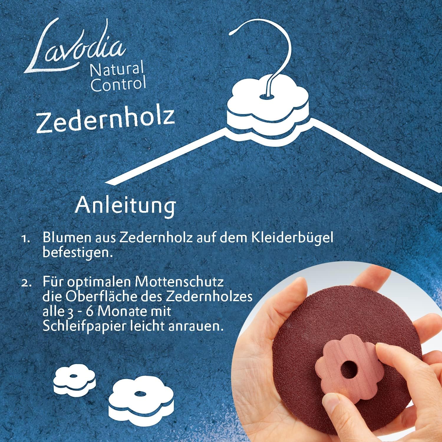 Lavodia 30x Cedar Wood Rings