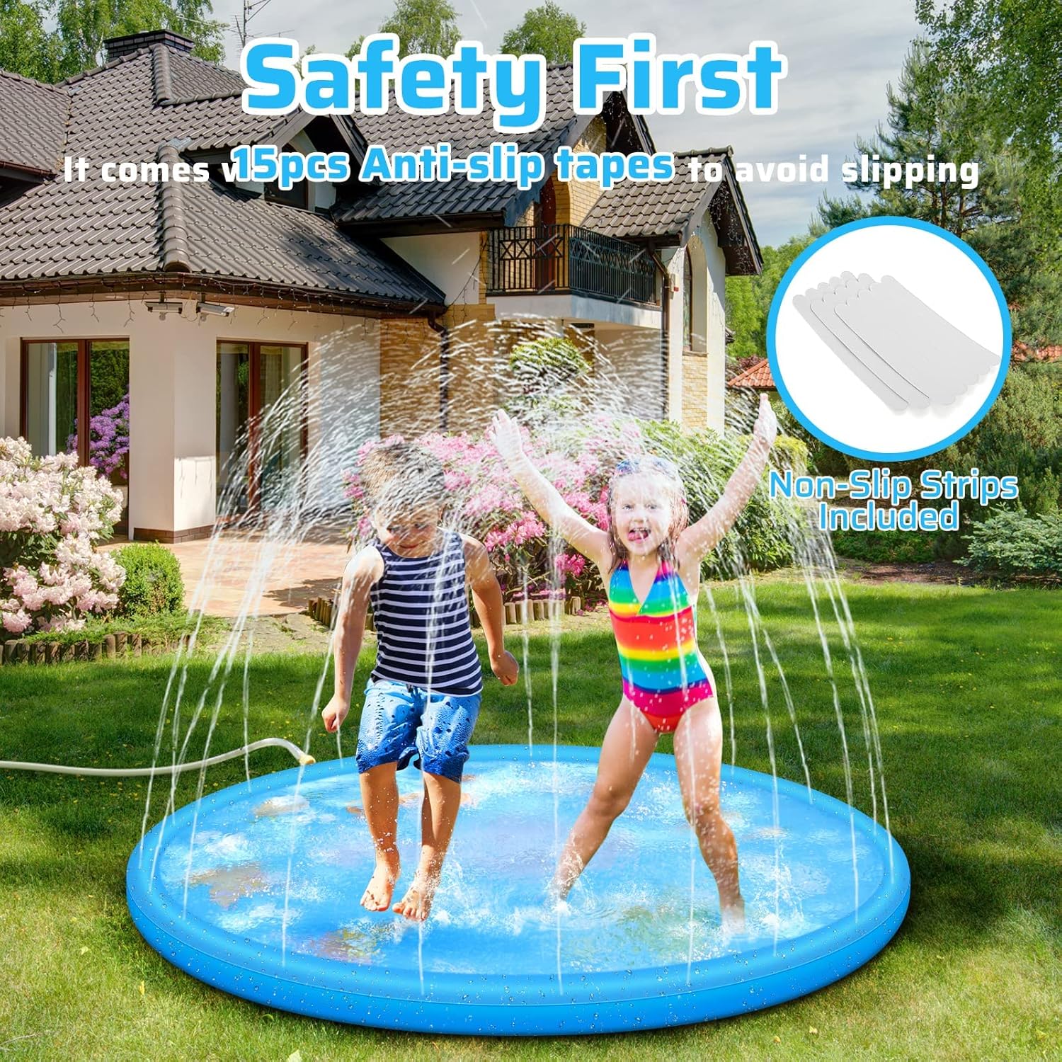 SPLASH PAD - SKY BLUE/SEA GREEN COLOR - Kids/Pets by Dookey