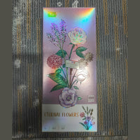 DIY Flower Bouquet Building Block Set – 547-Piece Botanical Collection for Adults