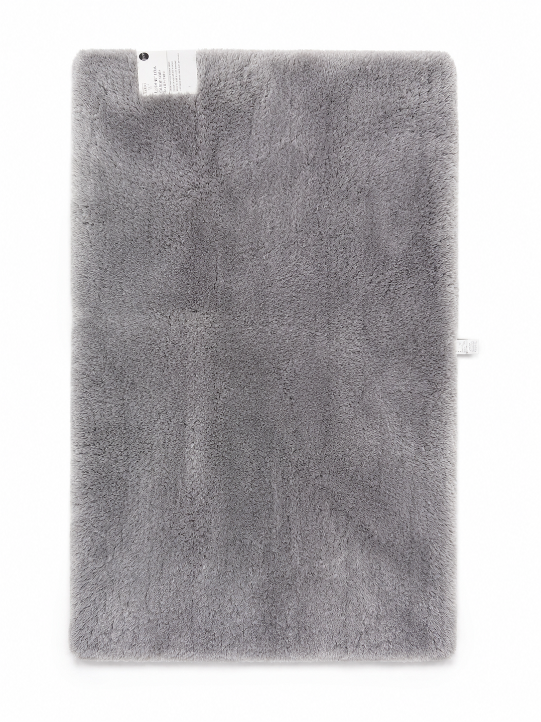 Luxury Quick Dry Bath Mat 50x80cm - light grey