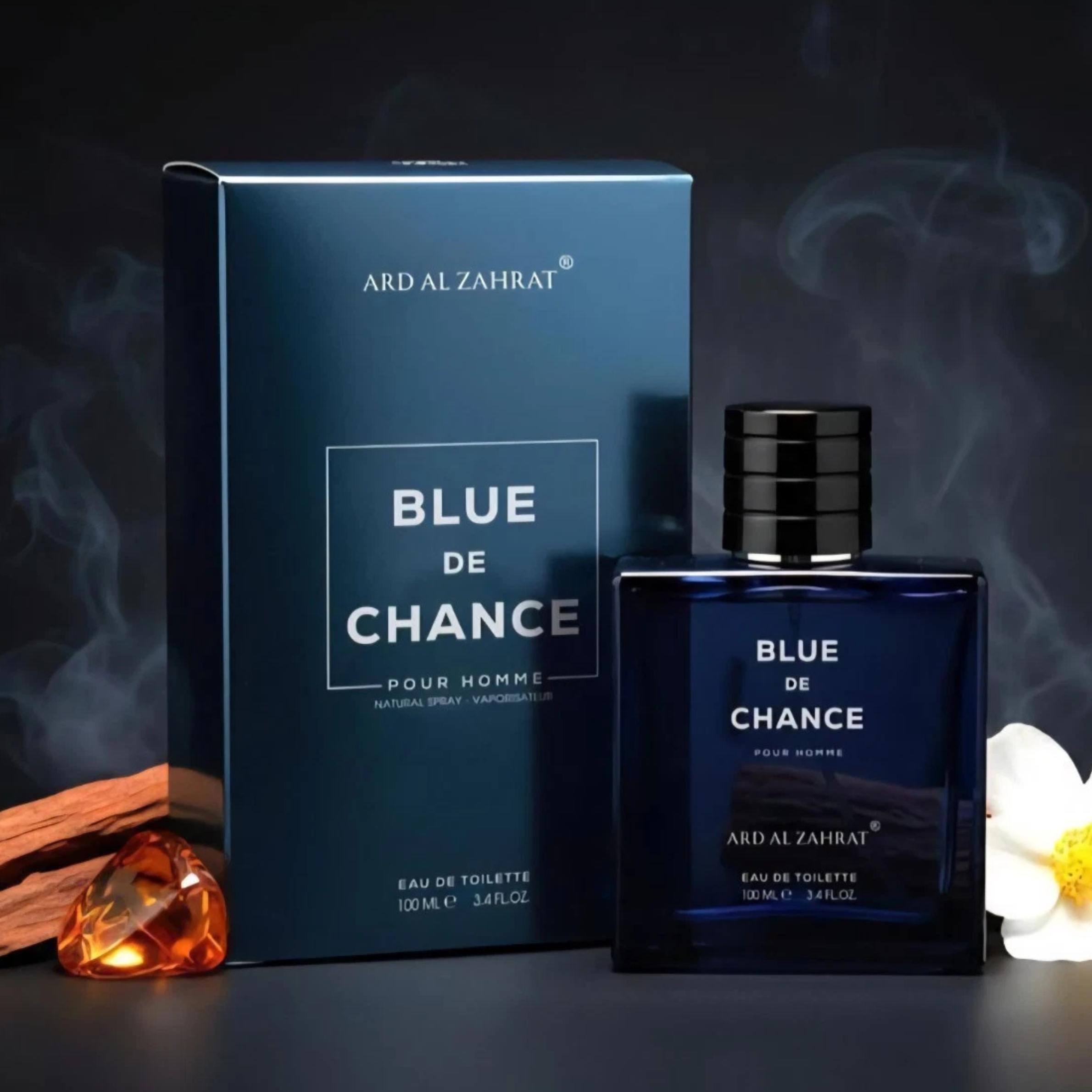 Bleu de Chance Eau de Parfum 100ml - Long-Lasting Woody Citrus Men’s Cologne