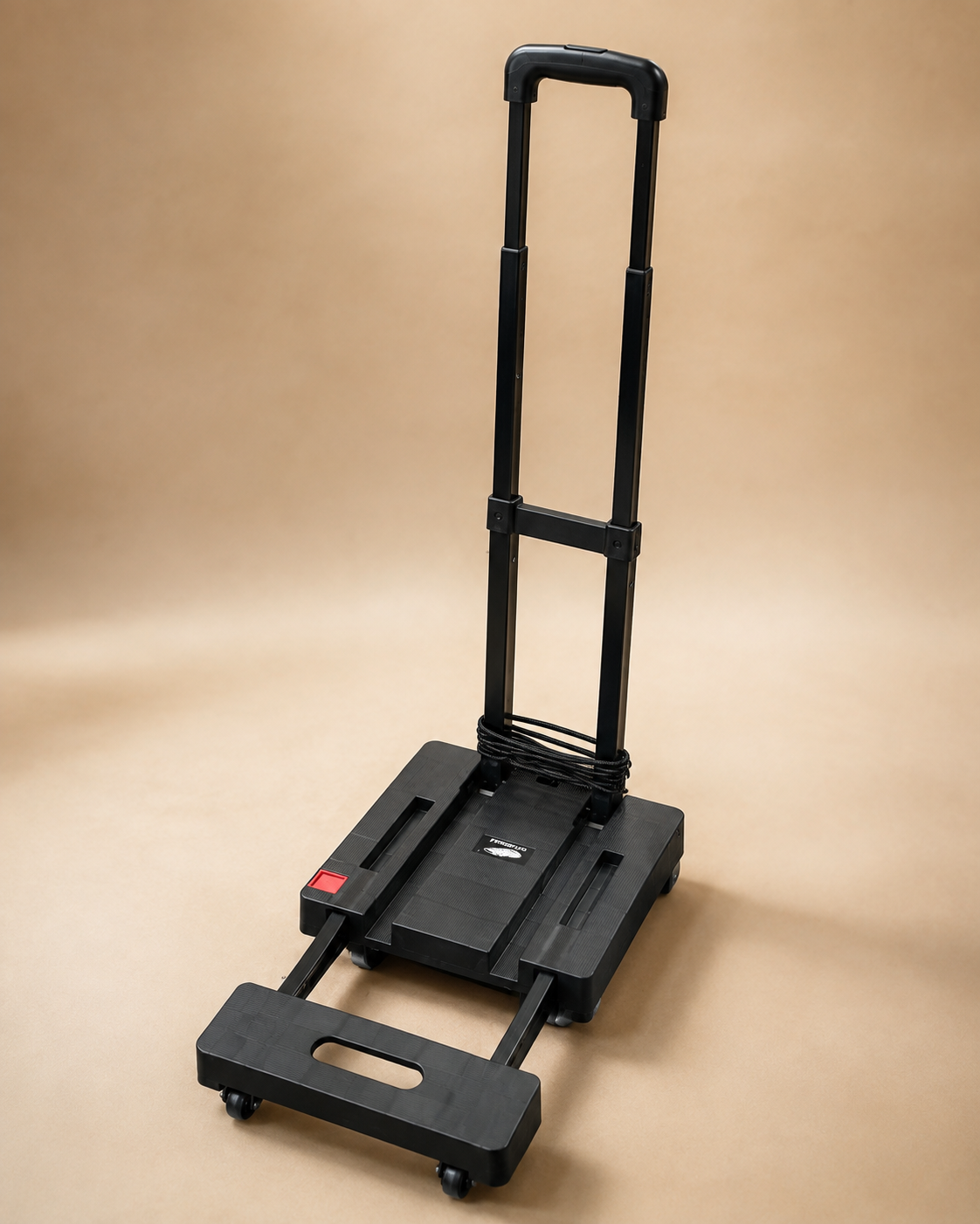 FOLDING HAND TRUCK - FOR MOVING THE ITEMS - BLACK IN COLOR
