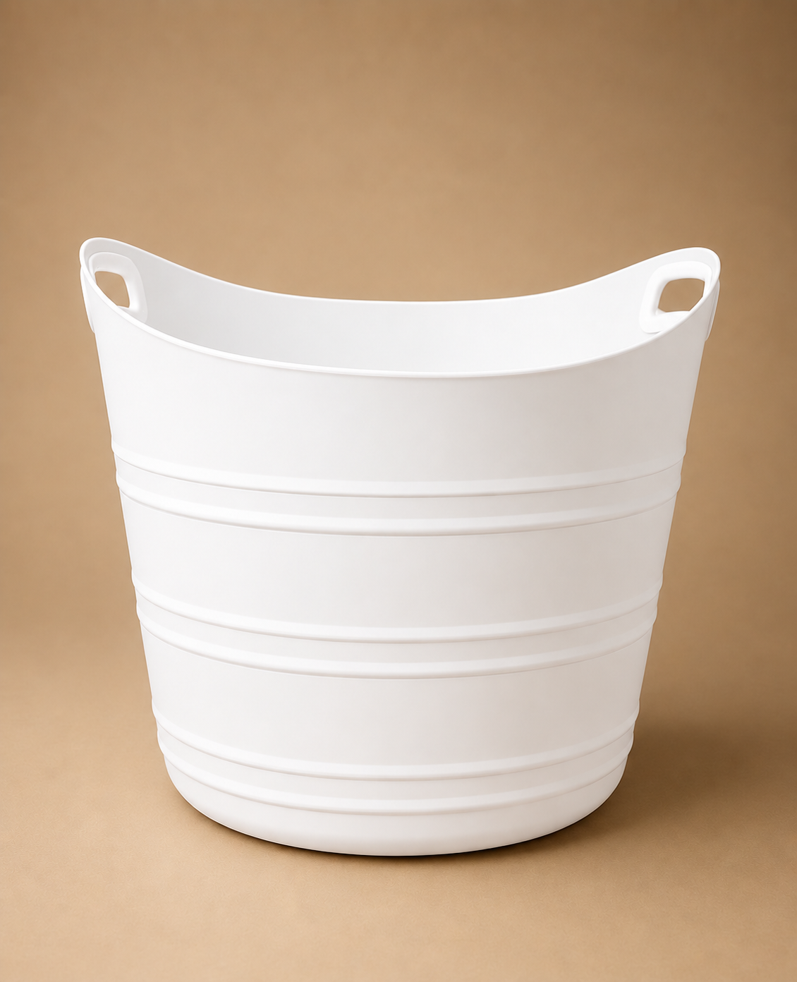LAUNDRY BASKETS - STYLISH, DURABLE & VERSATILE - WHITE/SEA GREEN